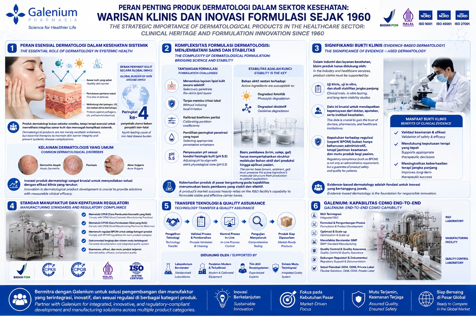 The Strategic Importance of Dermatological Products in the Healthcare Sector: Clinical Heritage and Formulation Innovation Since 1960